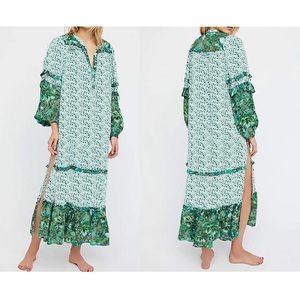 NWT Floral Beachy Maxi Dress